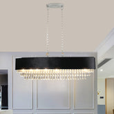 Modern Transparent Crystal Chandelier